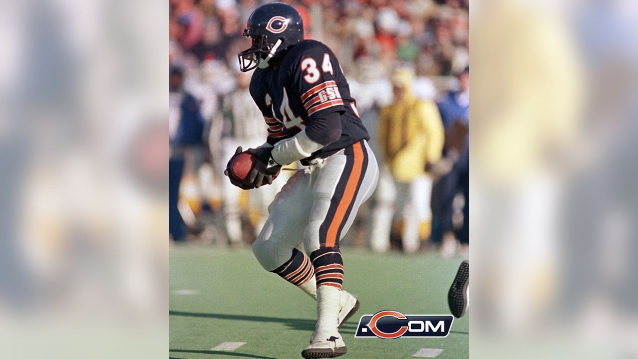 Walter Payton - This was his way of relaxing back at 34 Mundhank