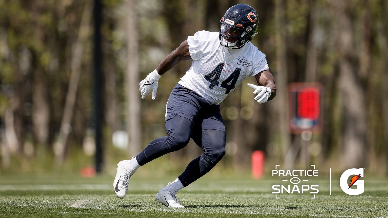 Chicago Bears fullback Khari Blasingame (35) walks off the field after an  NFL football game against the Houston Texans, Sunday, Sept. 25, 2022, in  Chicago. (AP Photo/Kamil Krzaczynski Stock Photo - Alamy