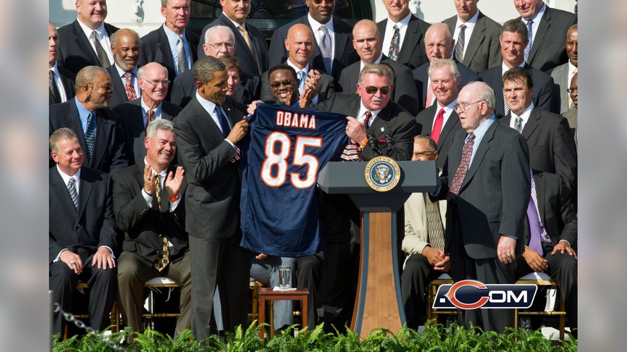 1985 Bears visit White House - Los Angeles Times