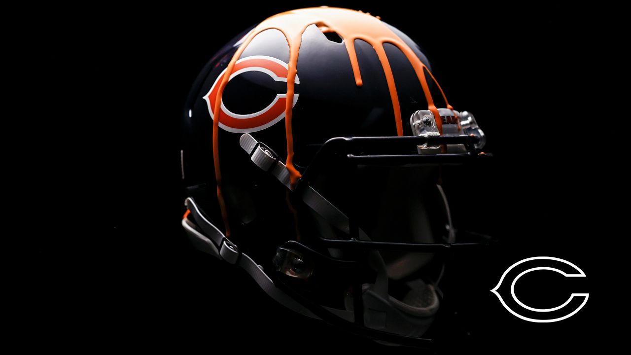 Photos: Bears unveil new orange helmets