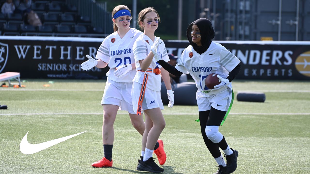 New York Jets and Chicago Bears celebrate success of first UK NFL Flag  League for girls - Voice Online