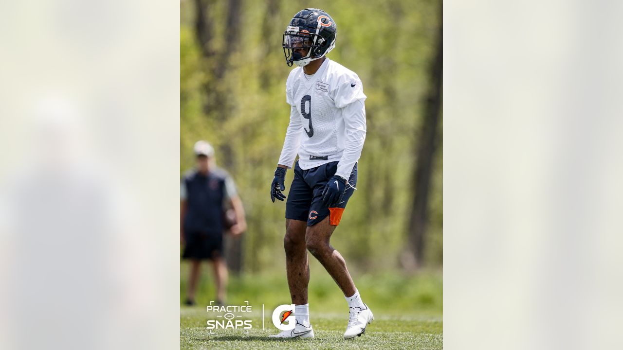 Chicago Bears fullback Khari Blasingame (35) walks off the field after an  NFL football game against the Houston Texans, Sunday, Sept. 25, 2022, in  Chicago. (AP Photo/Kamil Krzaczynski Stock Photo - Alamy