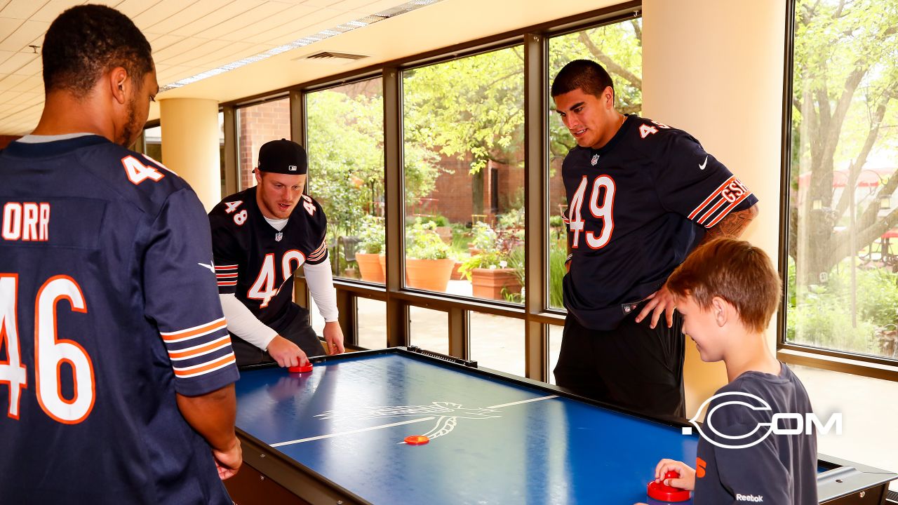 Chicago Bears Logo Table Tennis Paddle