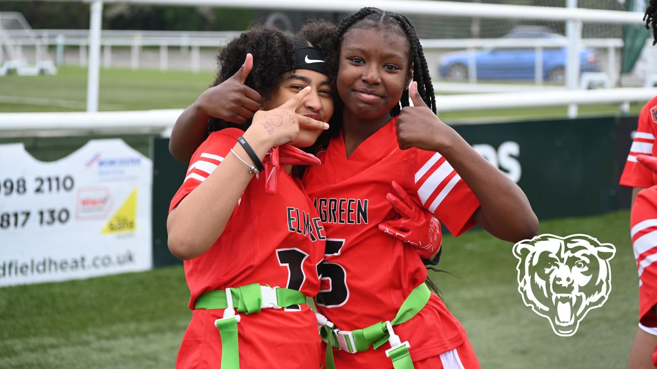 New York Jets and Chicago Bears celebrate success of first UK NFL Flag  League for girls - Voice Online