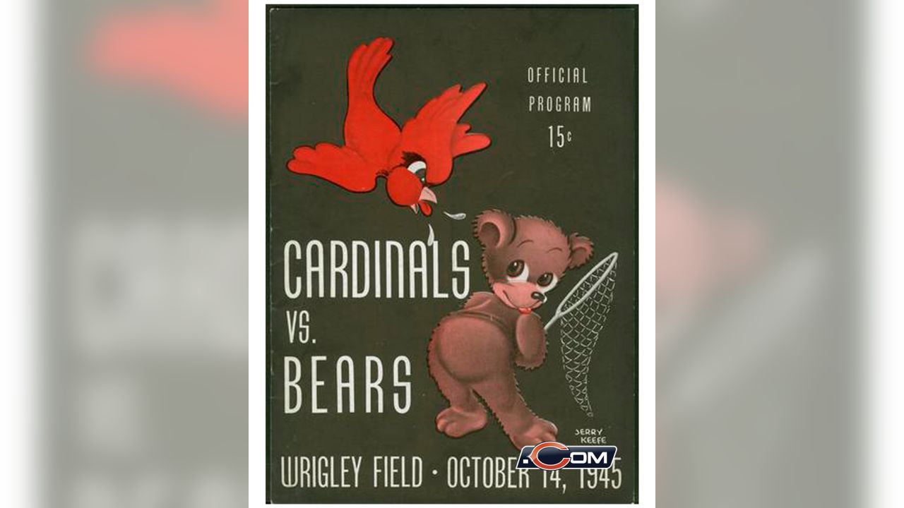 VINTAGE 11-12-1961 Chicago Bears vs. Green Bay Packers Wrigley Field  Program!