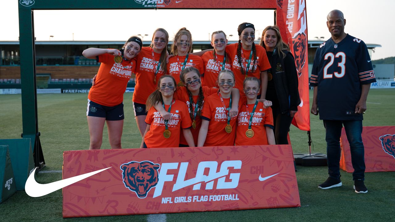 Jets and Bears Celebrate Success of First-Ever UK NFL Flag League for Girls