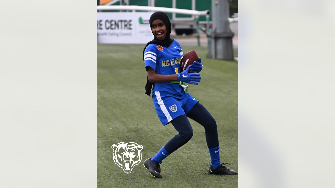 C.J. Uzomah Discusses the Launch of the Jets and Bears NFL Girls Flag  Football League in London