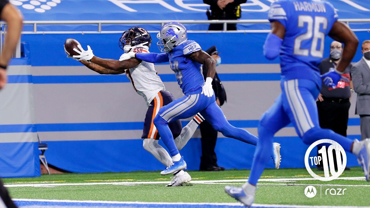 Trubisky's 3rd TD pass lifts Chicago Bears to win over Detroit Lions