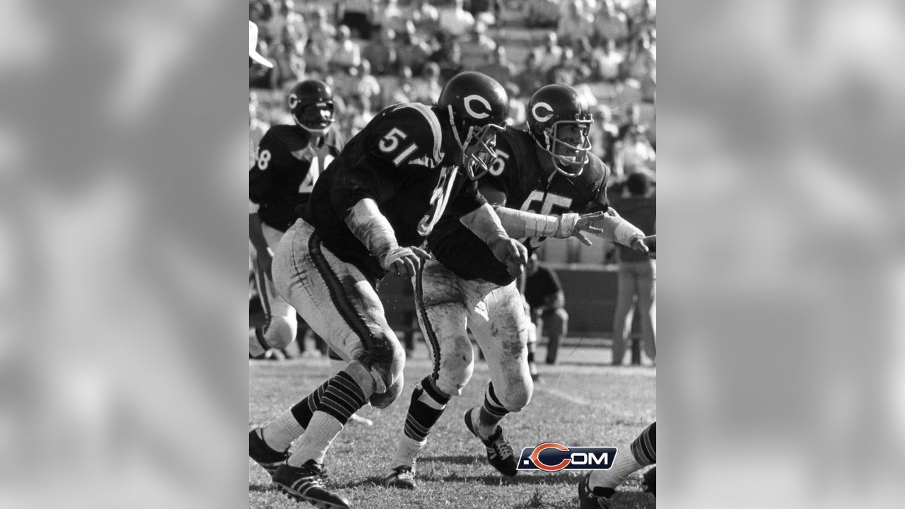 1969 Football Wire Photo, Doug Buffone, Chicago Bears vs. Cleveland Browns