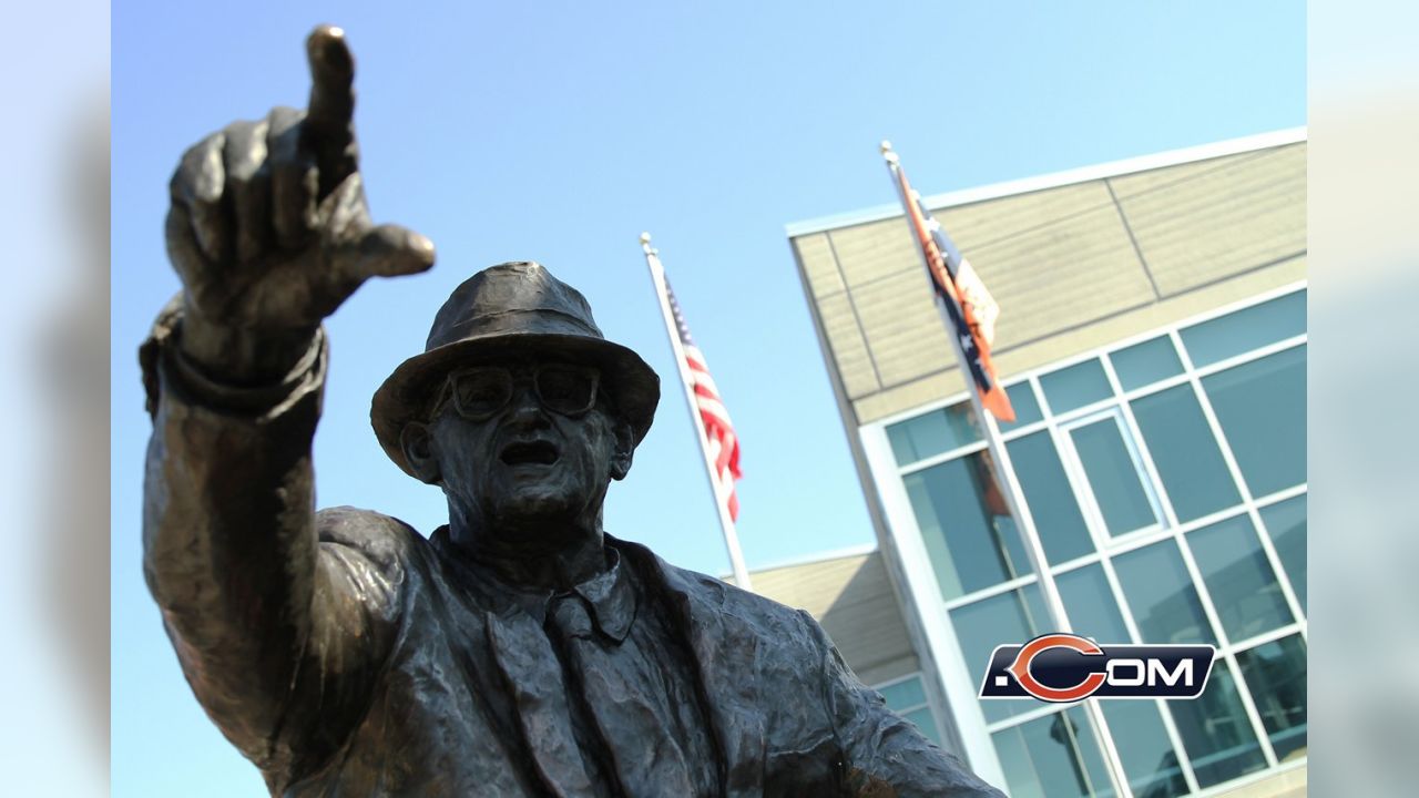 Papa Bear George Halas Chicago Bears Rare Art Print -   Sweden