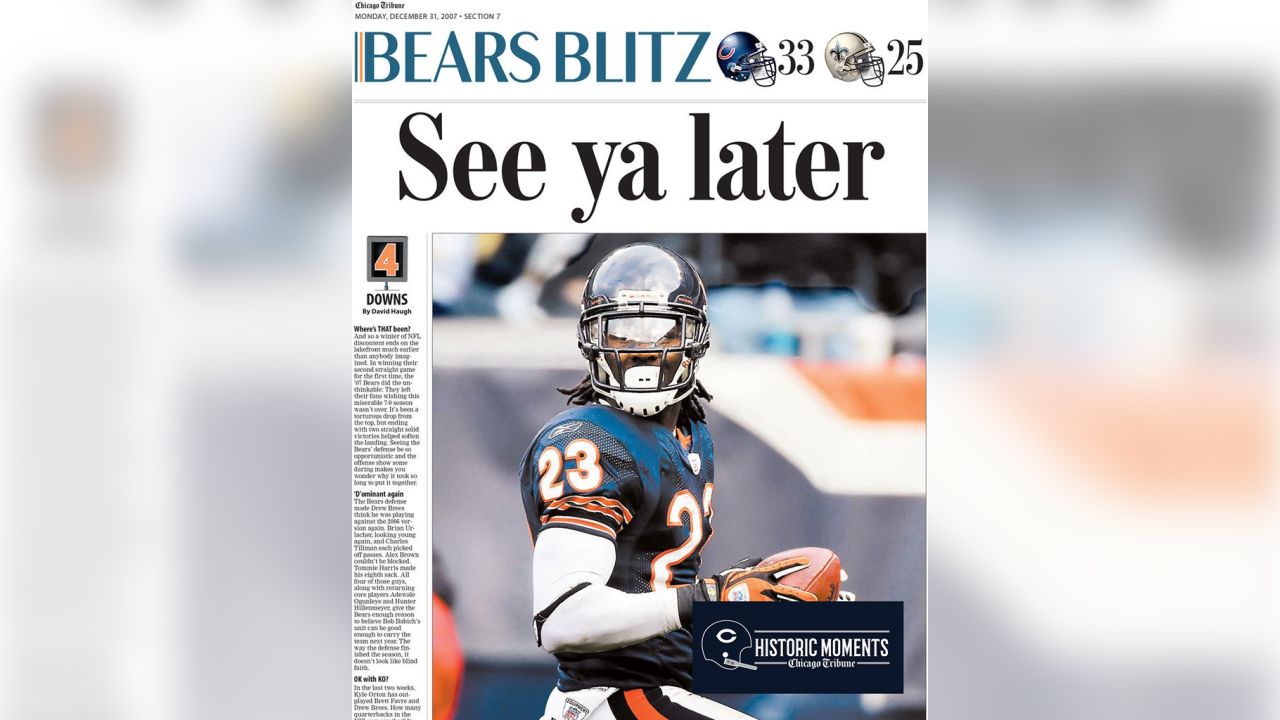 Hester sets record, Bears beat Panthers 34-29