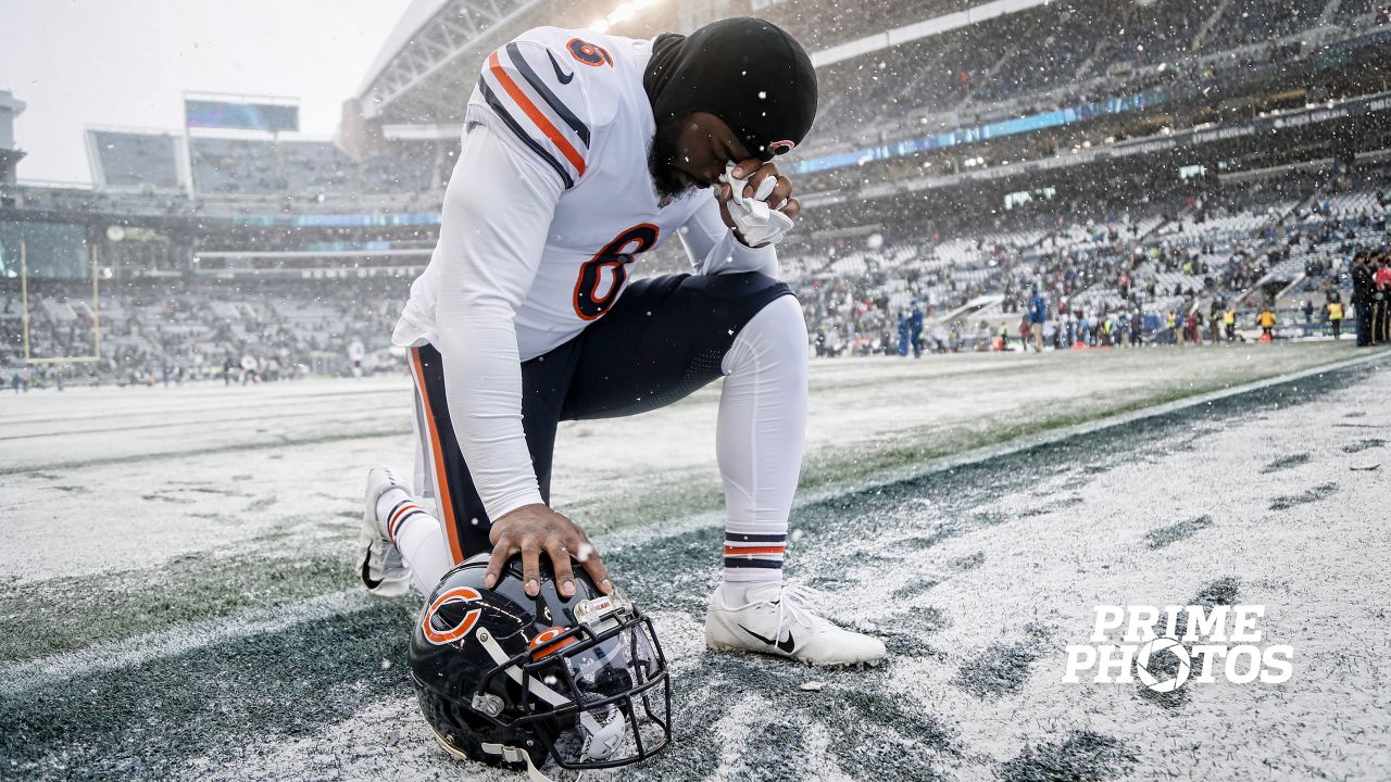 Week 16 photos: Chicago Bears beat Seattle Seahawks 25-24 in a snowy game