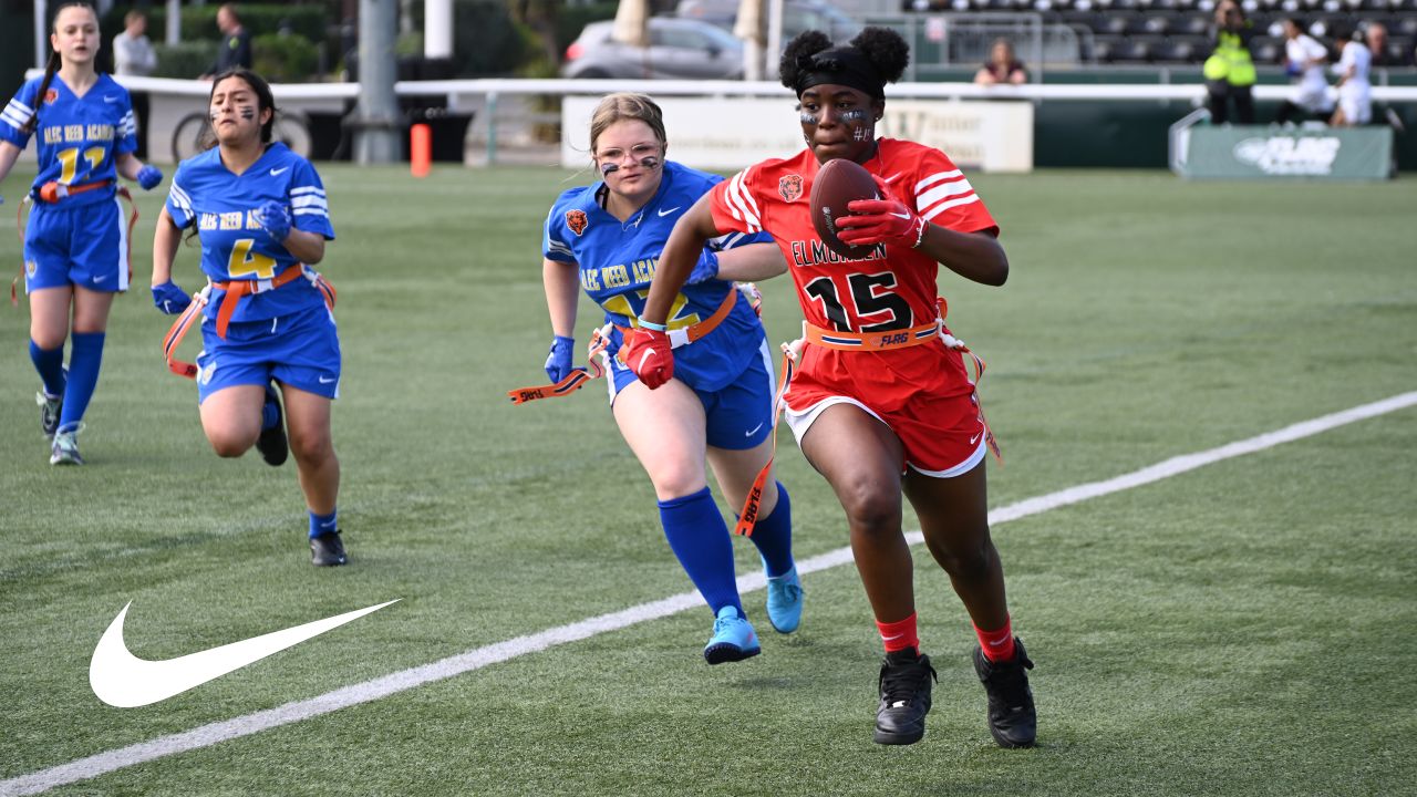 Jets and Bears Unveil Girls Flag Football League in the UK