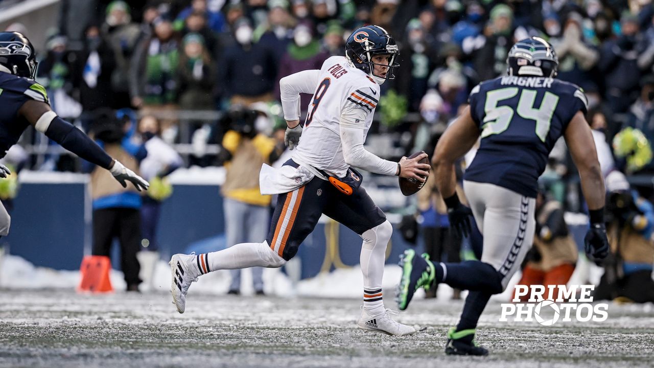 Chicago Bears wide receiver Damiere Byrd (10) grabs a 2-point conversion  pass in the end zone t …