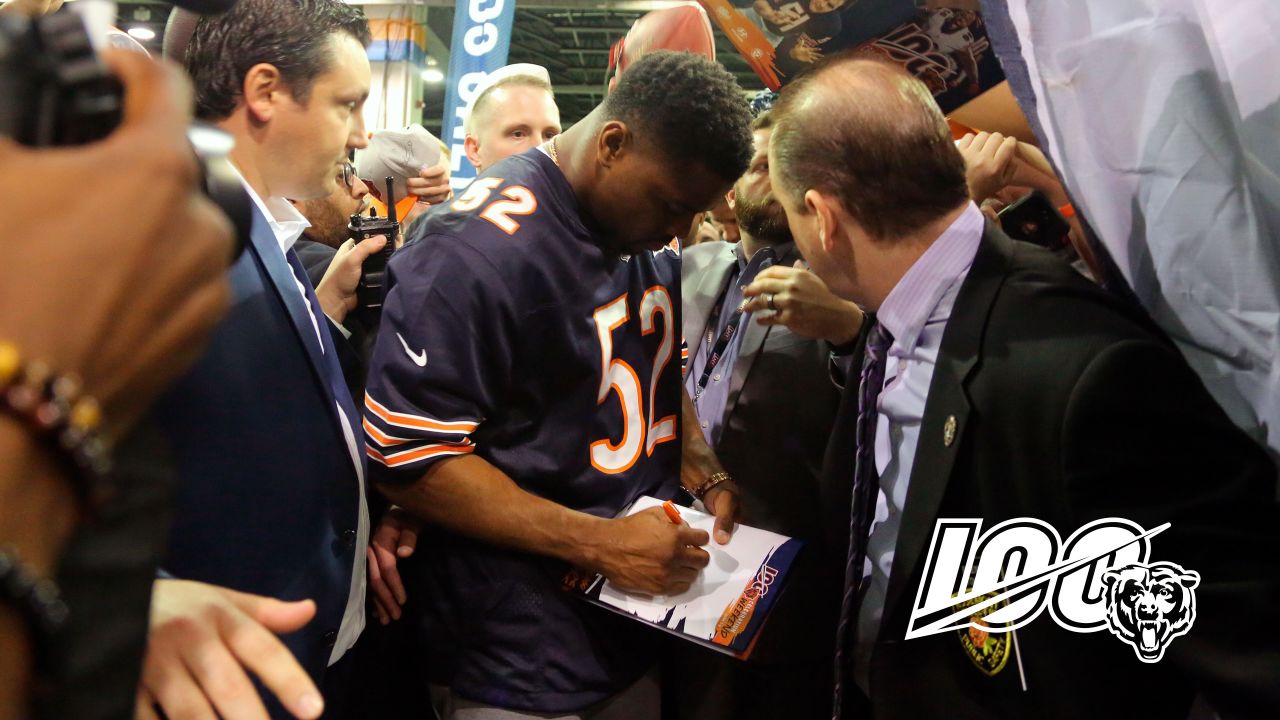 McMahon excited to attend Bears100 Weekend