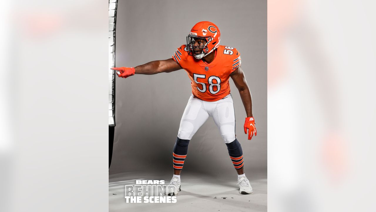 Chicago Bears Orange Alternate Helmet — UNISWAG