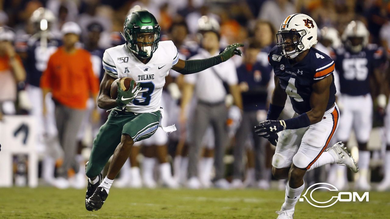 2020 NFL Draft: Wide Receiver Darnell Mooney, Tulane, Round 5 Pick 173