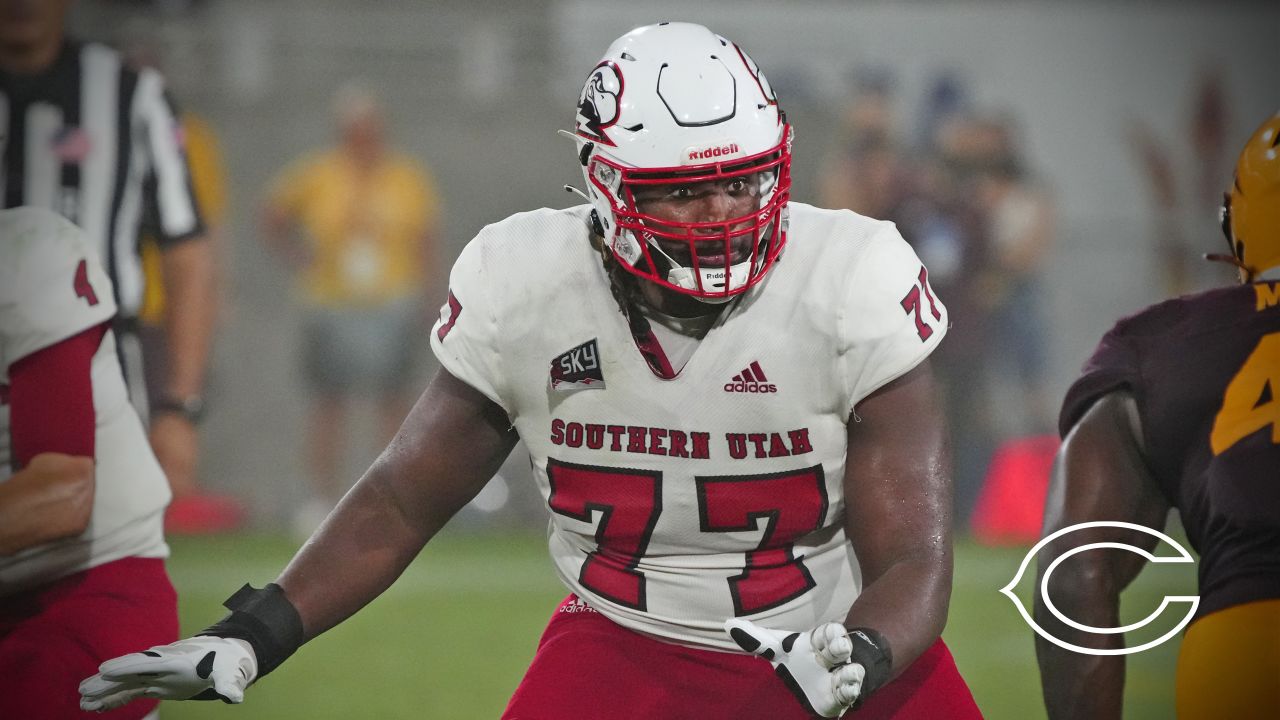 PFF College on X: The Chicago Bears pick Southern Utah Tackle Braxton  Jones at No. 168 overall. 93.9 PFF grade in 2021 (1st among Big Sky  Tackles, 2nd in FBS) ♨️  /