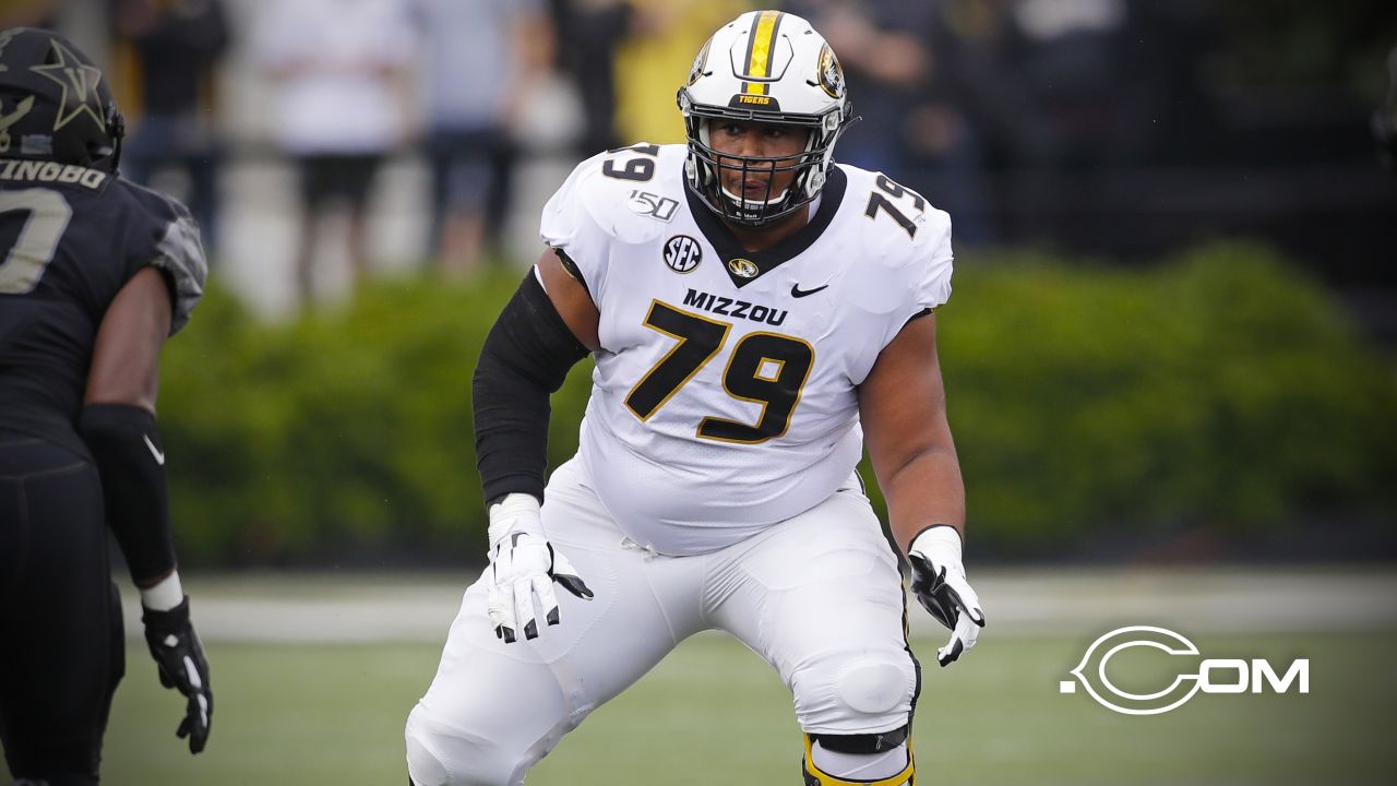 2021 NFL Draft: Offensive lineman Larry Borom, Missouri, Round 5