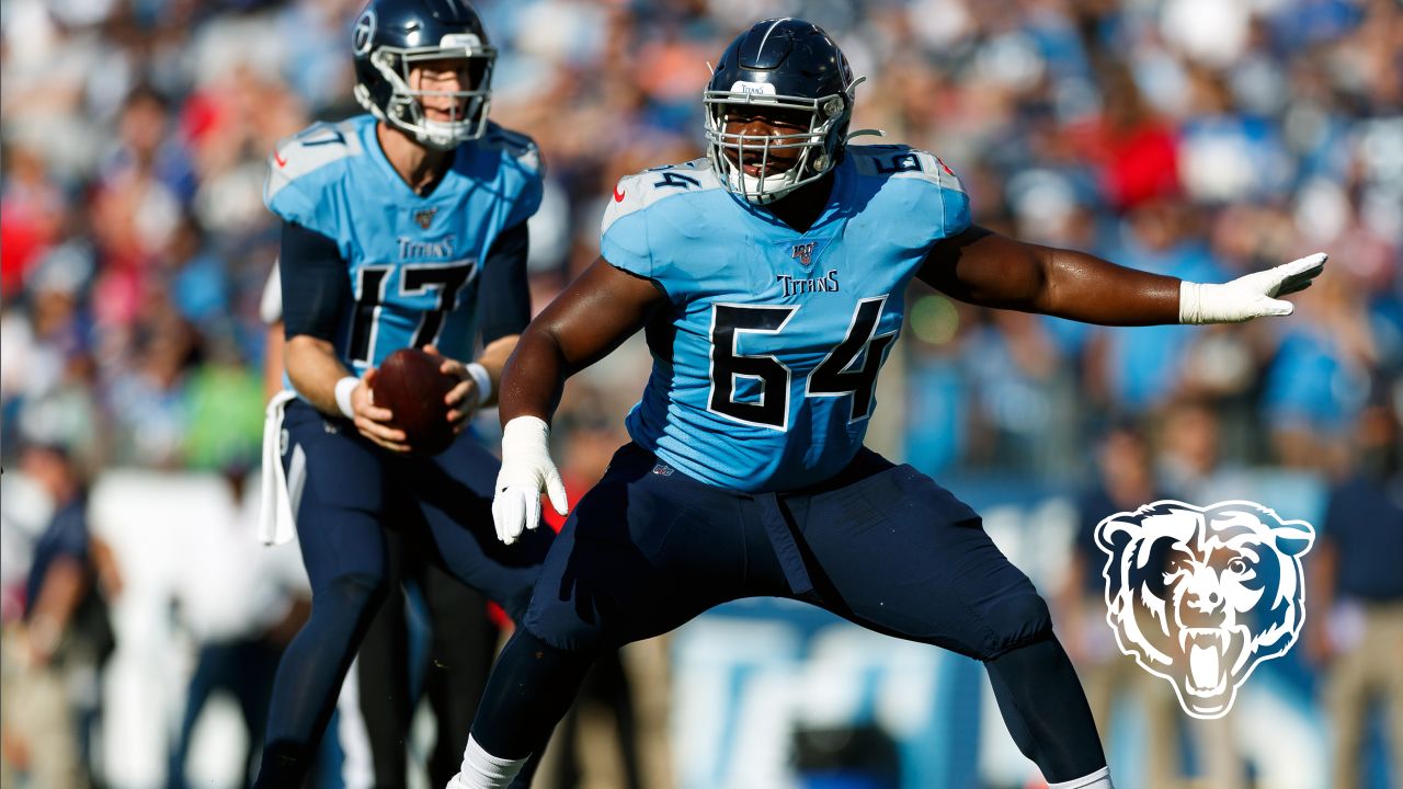 Nate Davis departs Tennessee Titans, signs with Chicago Bears