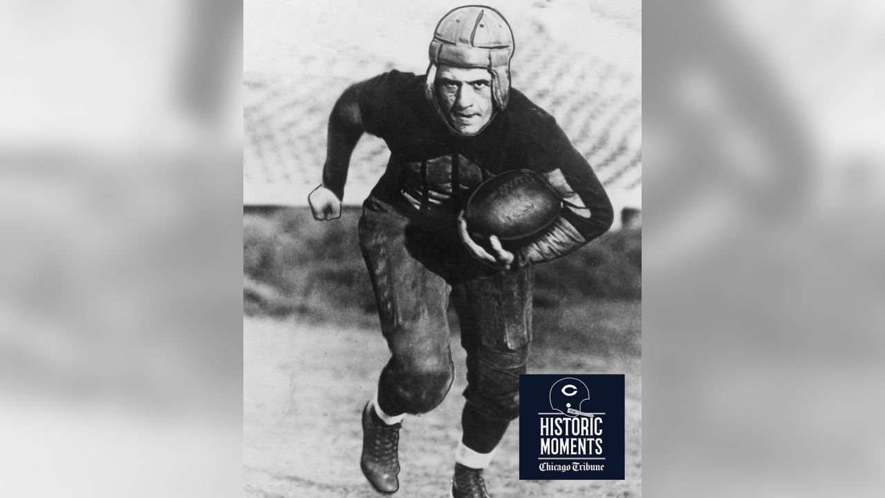 Historic video of Chicago Bears game in 1925 showing Red Grange's 1st NFL  game, George Halas as a player discovered by family - ABC7 Chicago