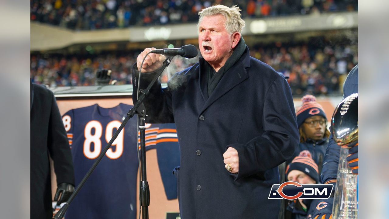 Mike Ditka's Chicago Bears Jersey and Sweater Retirement Presentation  Formerly Displayed at Mike Ditka's Restaurant