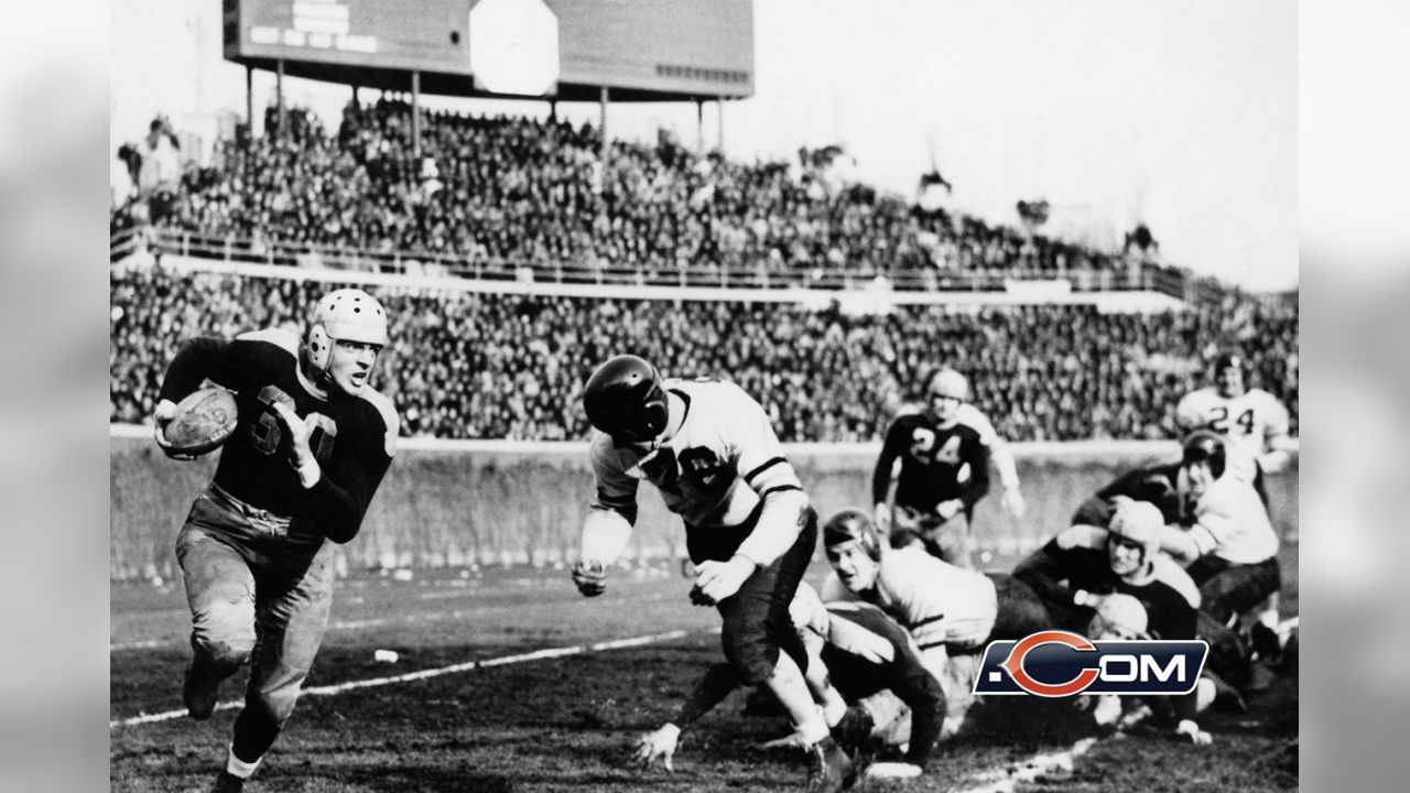 Packers vs. Bears at Wrigley Field, 1963.