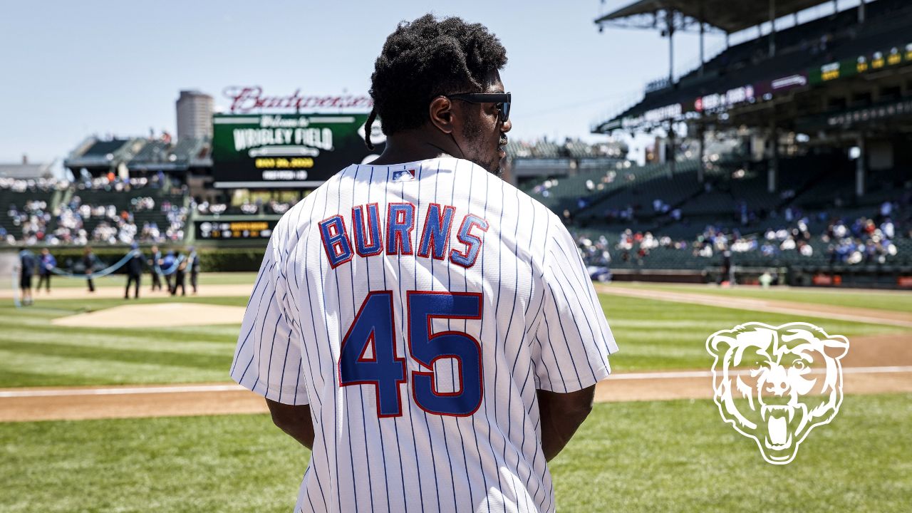 Bears rookies attend Cubs game at Wrigley Field