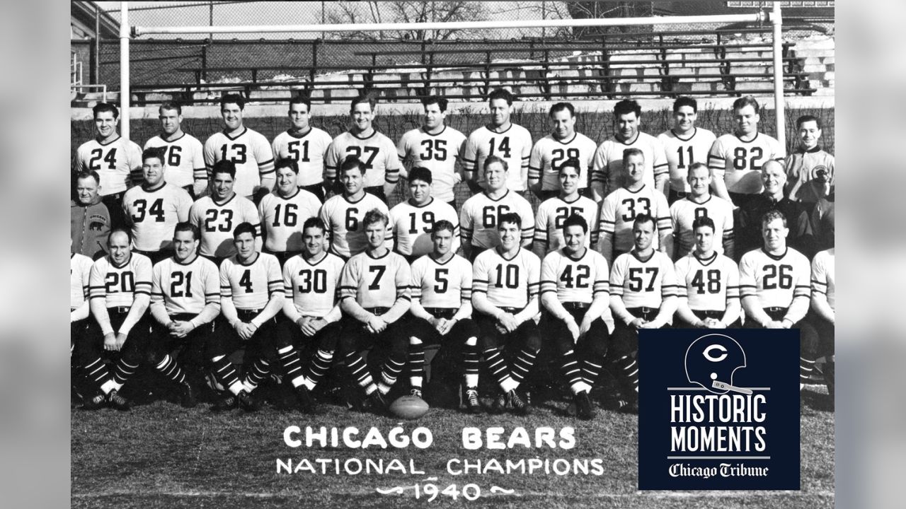 Historic Moments: Bears Win 1940 Title