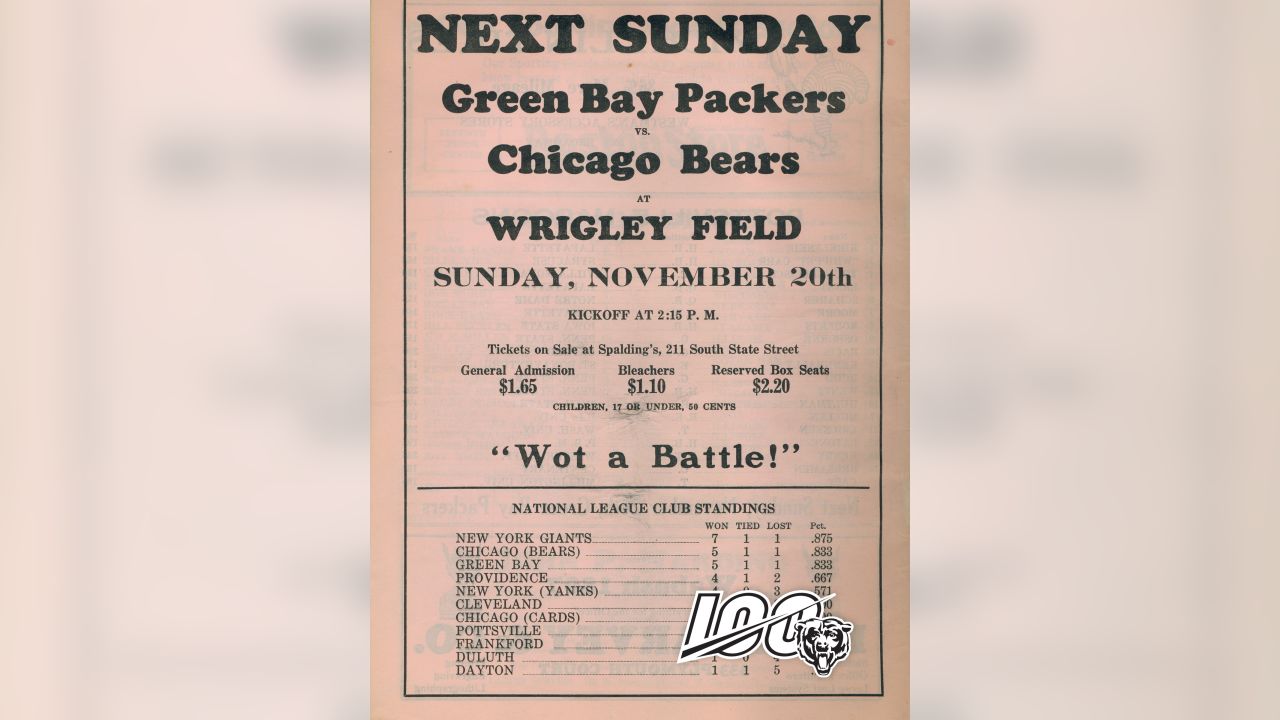 Green Bay Packers versus Chicago Bears - tickets - by owner - event sale -  craigslist