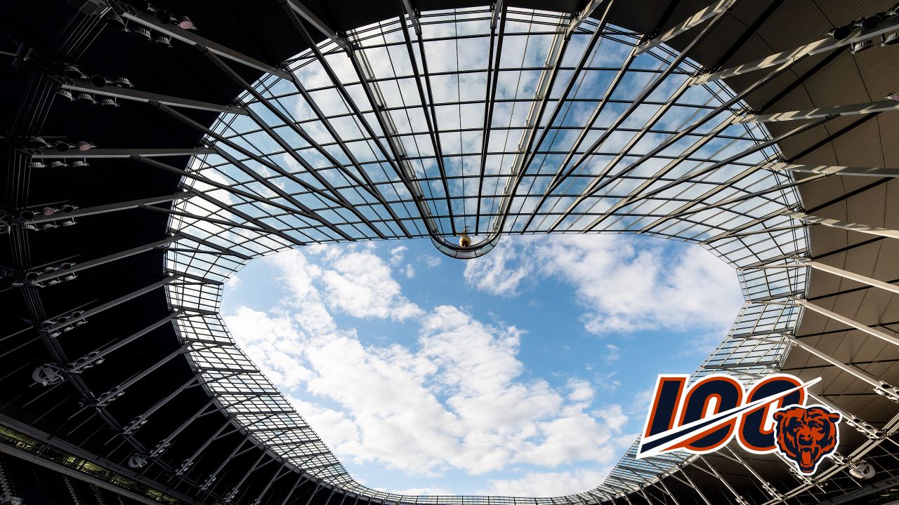 Chicago Bears on X: .@SpursOfficial stadium is ready for the