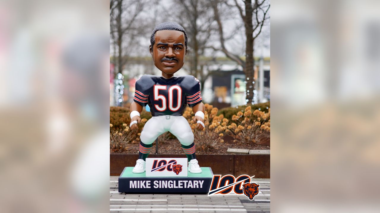 Bill George Bobblehead Chicago Bears 100 Year NFL united