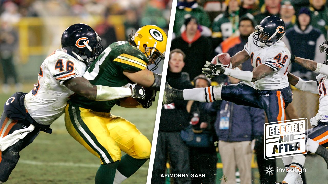 Chicago Bears linebacker Jeremiah Attaochu (50) moves after the ball during  an NFL football game against the Cleveland Browns, Sunday, Sept. 26, 2021,  in Cleveland. (AP Photo/Kirk Irwin Stock Photo - Alamy