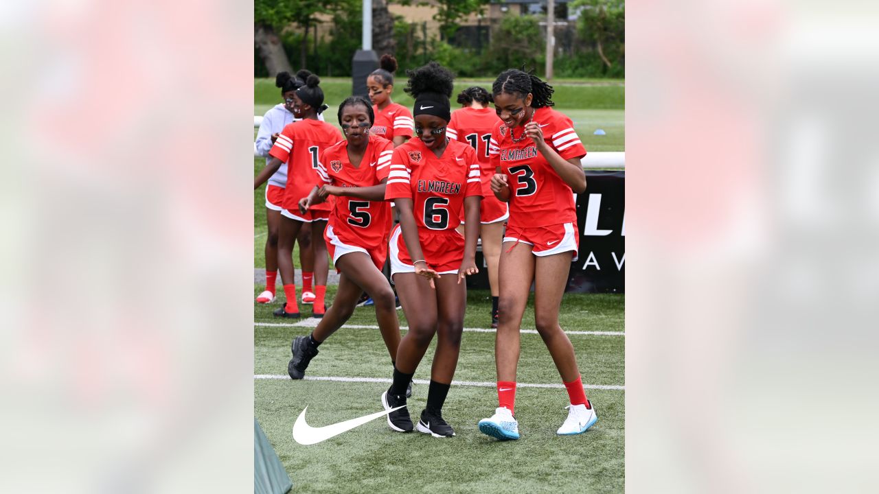 New York Jets and Chicago Bears celebrate success of first UK NFL Flag  League for girls - Voice Online