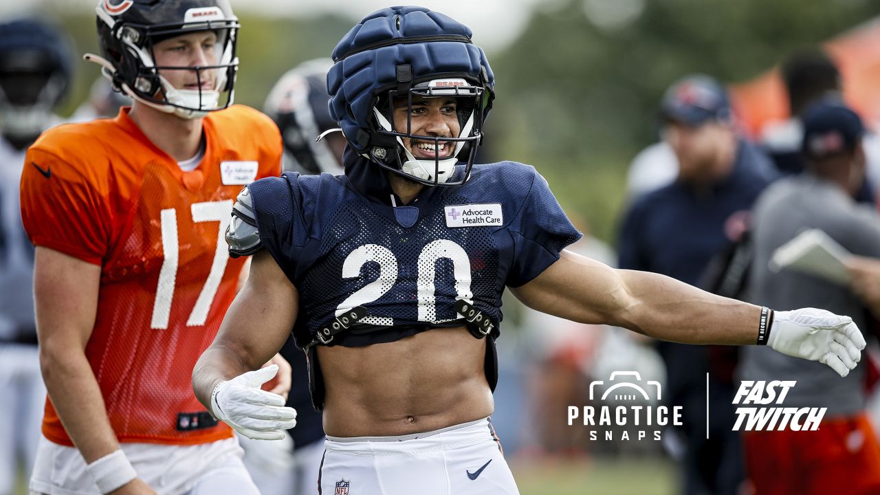 Brisker shines in Bears' first padded practice