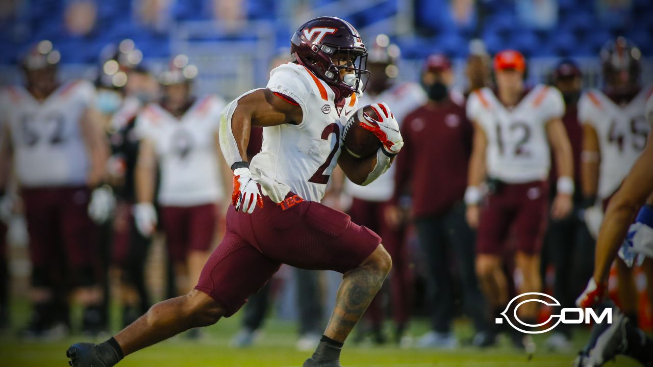 Virginia Tech RB Khalil Herbert Continues Excellent Play At Louisville 