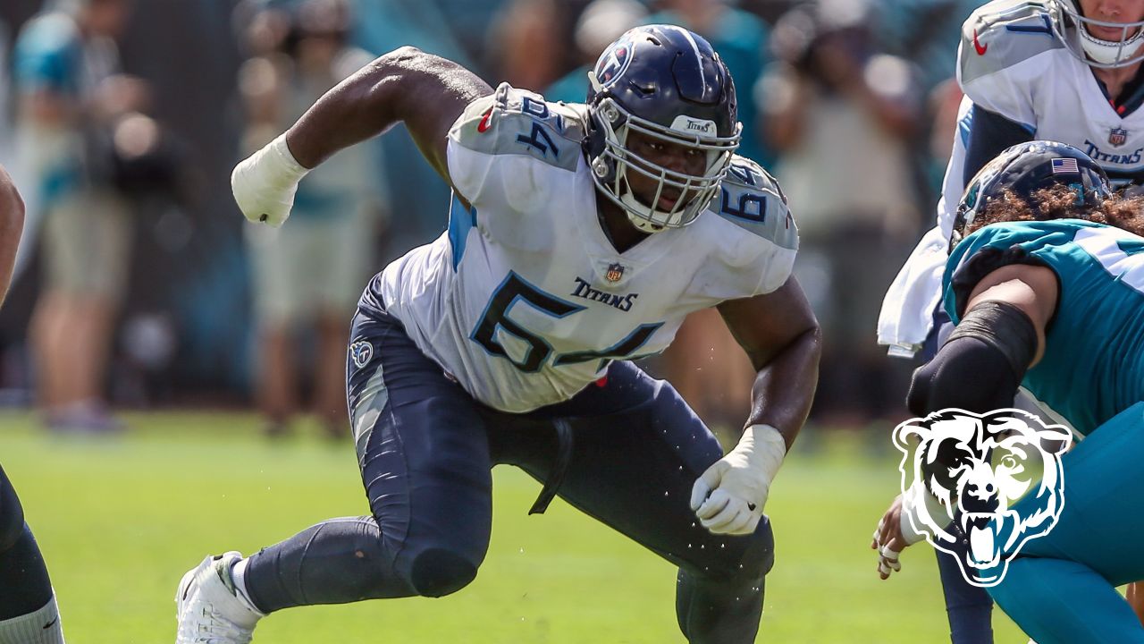 Nate Davis departs Tennessee Titans, signs with Chicago Bears