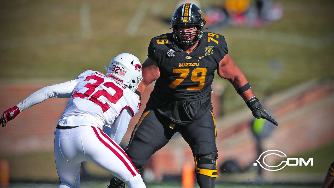 2021 NFL Draft: Offensive lineman Larry Borom, Missouri, Round 5