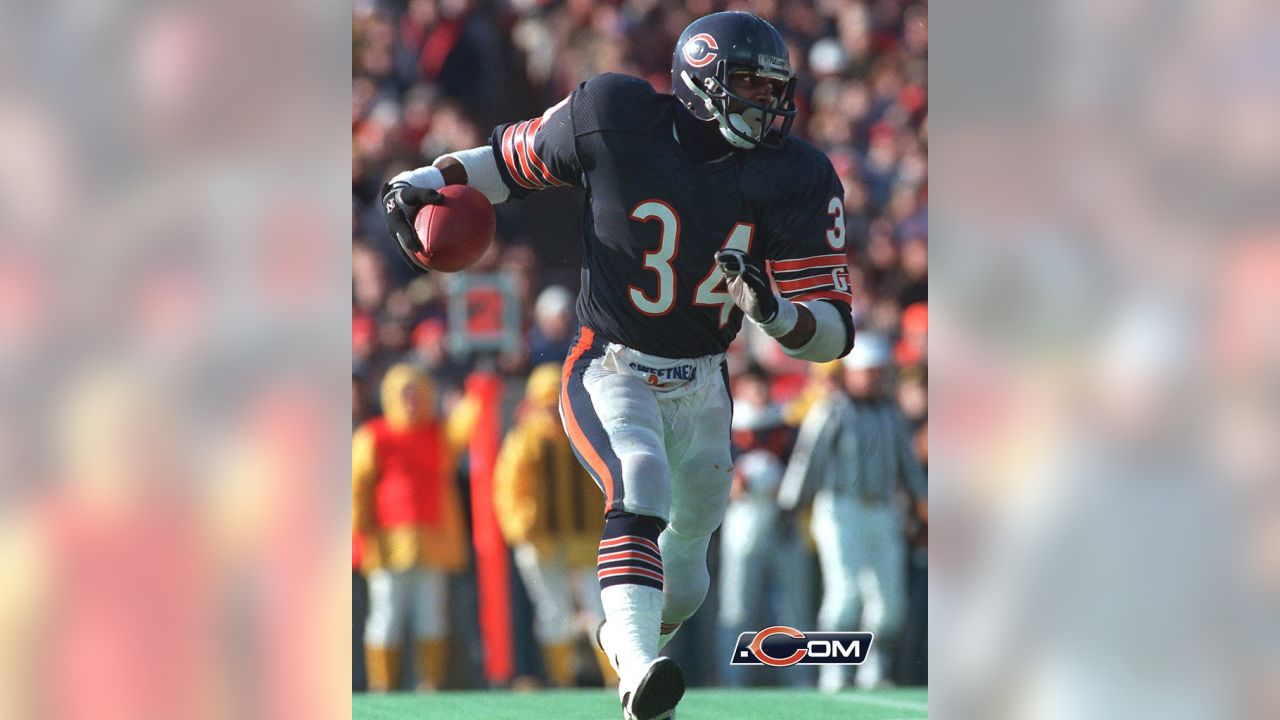 Walter Payton, Chicago Bears RB, 1975-87. Super Bowl XX Champ