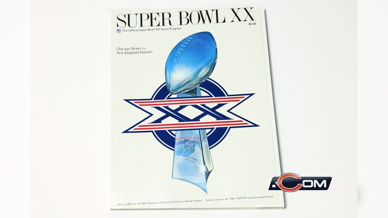 1985 Chicago Bears Super Bowl Xx Championship Ri