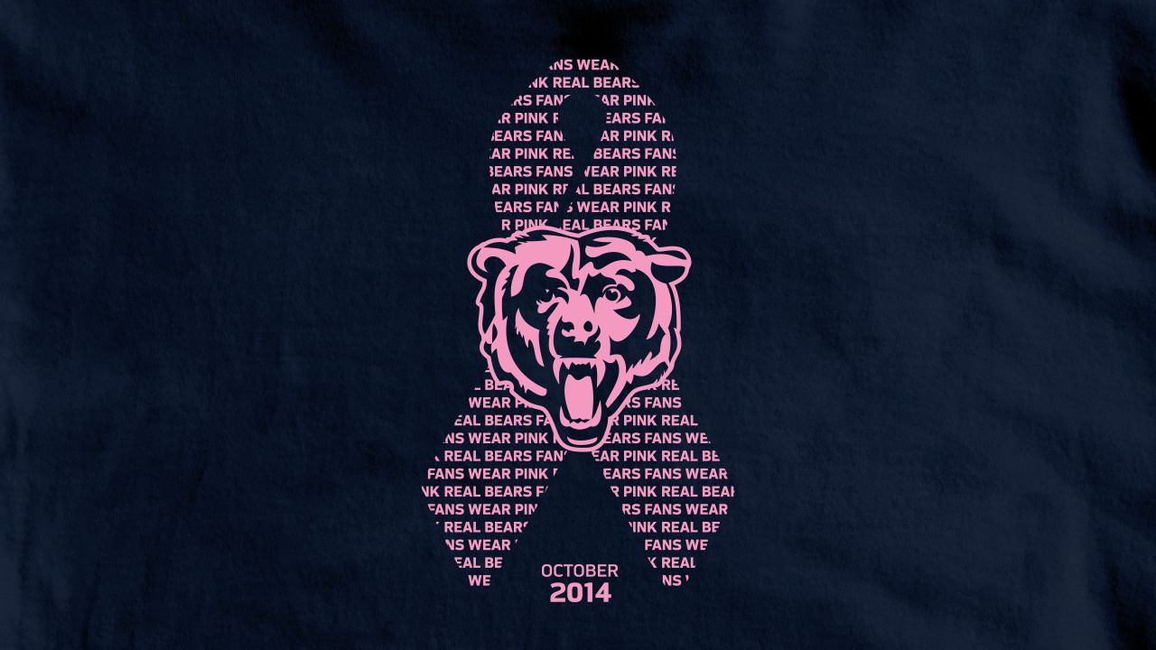 Chicago Bears on X: Single Real #Bears Fans Wear Pink shirts