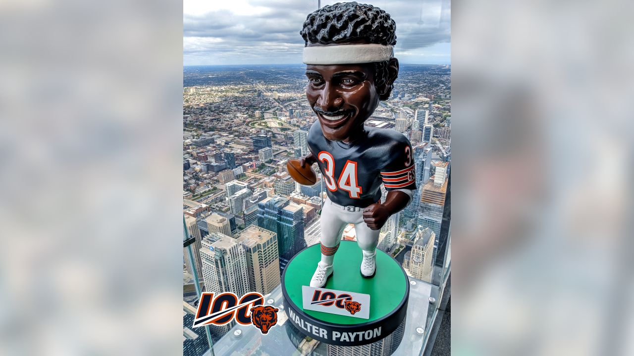 Payton bobblehead around town