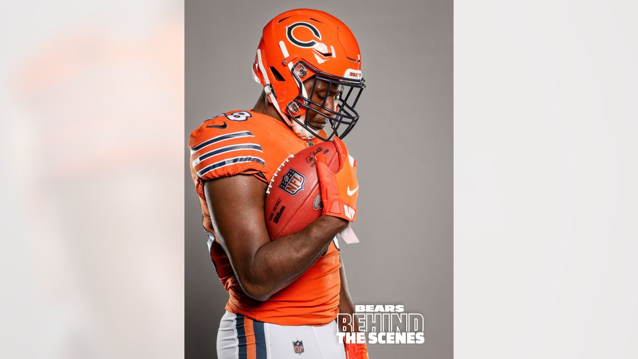 NFL on Instagram: The @chicagobears are debuting their alternate orange  helmets with the orange jerseys for #TNF 