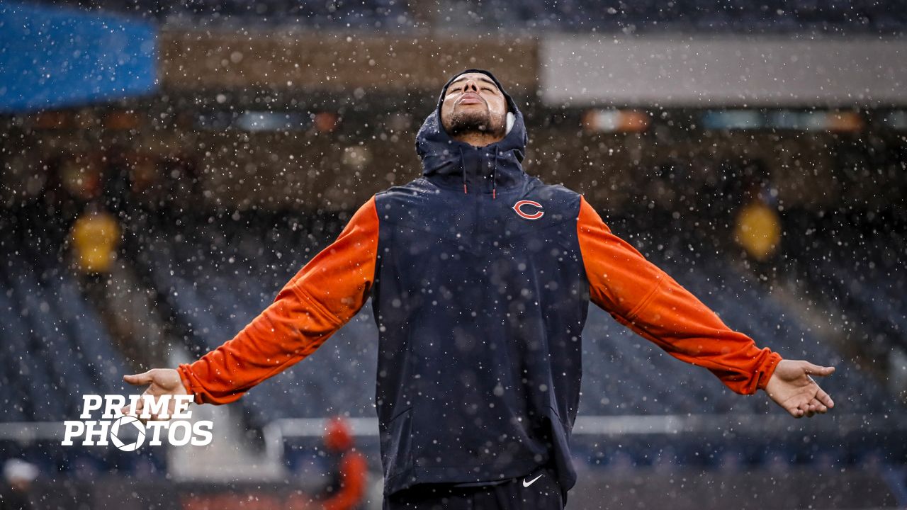 Bears soak in first win on soggy day