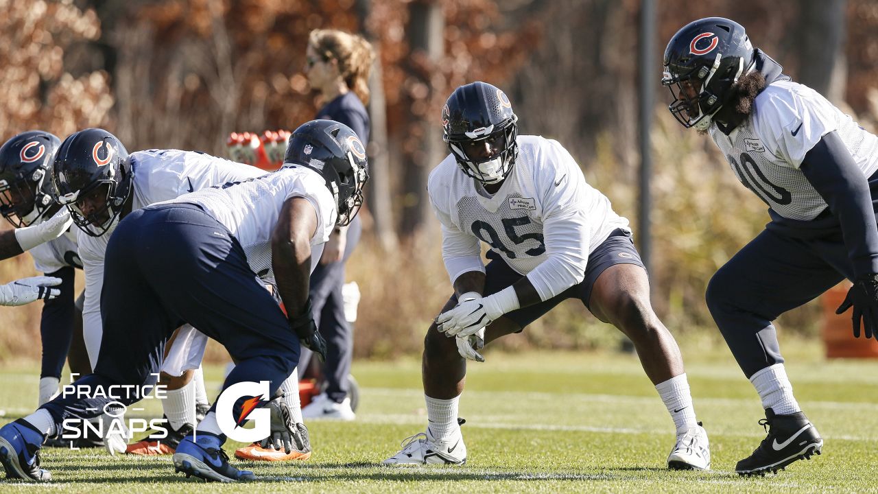 Chicago Bears center Cody Whitehair (65) looks to make a block during an  NFL preseason football game against the Cleveland Browns, Saturday Aug. 27,  2022, in Cleveland. (AP Photo/Kirk Irwin Stock Photo - Alamy