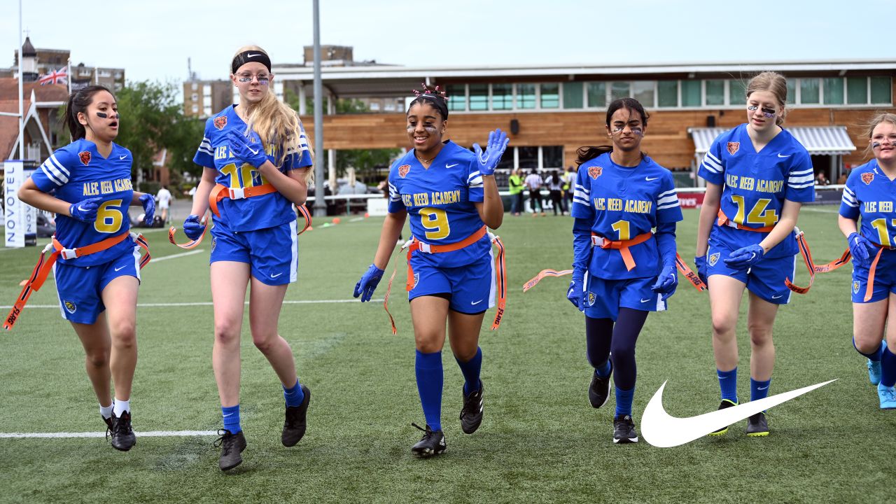 New York Jets and Chicago Bears celebrate success of first UK NFL Flag  League for girls - Voice Online