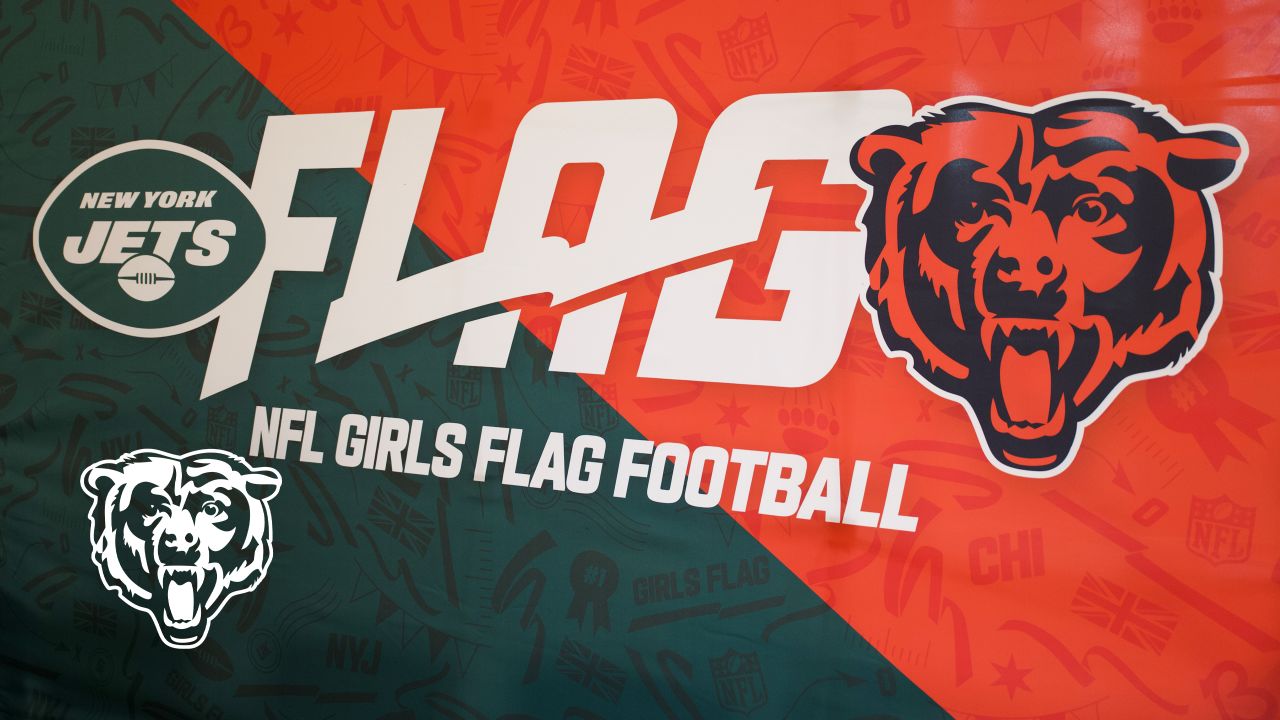 Bears help launch NFL girls flag football league in UK