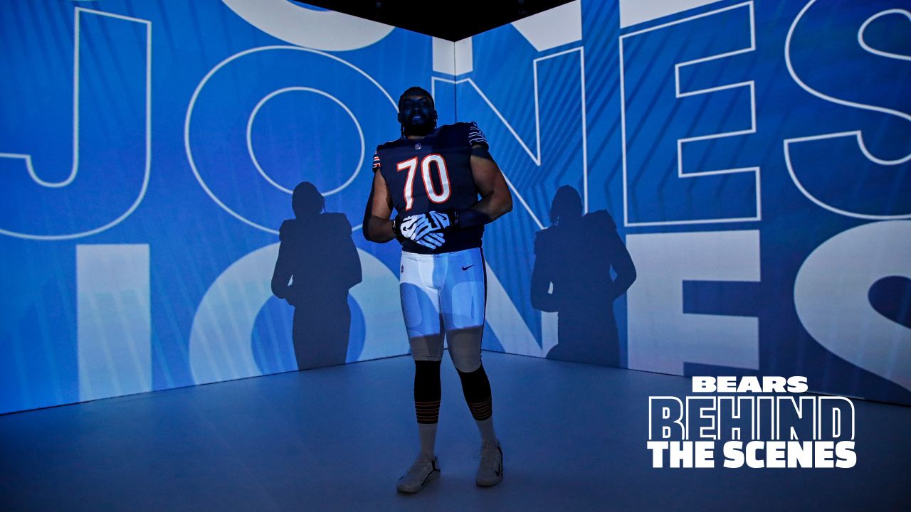 Behind the Scenes  2022 Chicago Bears photo shoot