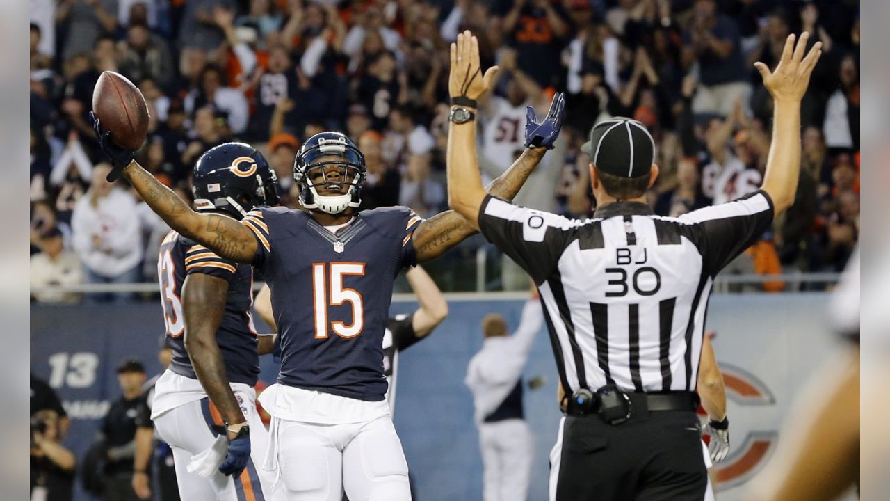 Chicago Bears wide receiver Brandon Marshall in a 2014 game