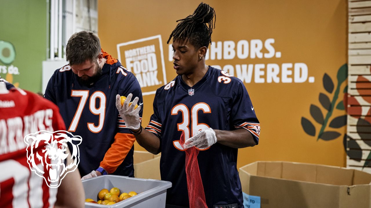 2023 Bears rookie rally: Northern Illinois Food Bank